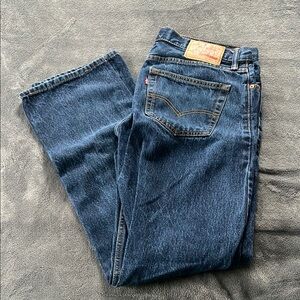 Men’s Levi's Blue Straight Jeans Classic Denim - 33x34